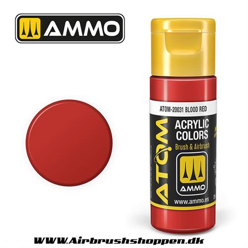 ATOM-20031 Blood Red  -  20ml  Atom color